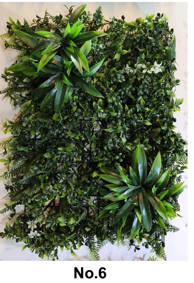 Artificial Fern Green Wall UV Coated