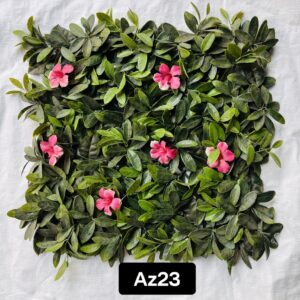 Pink Flower Vertical Garden Mat UV Coated