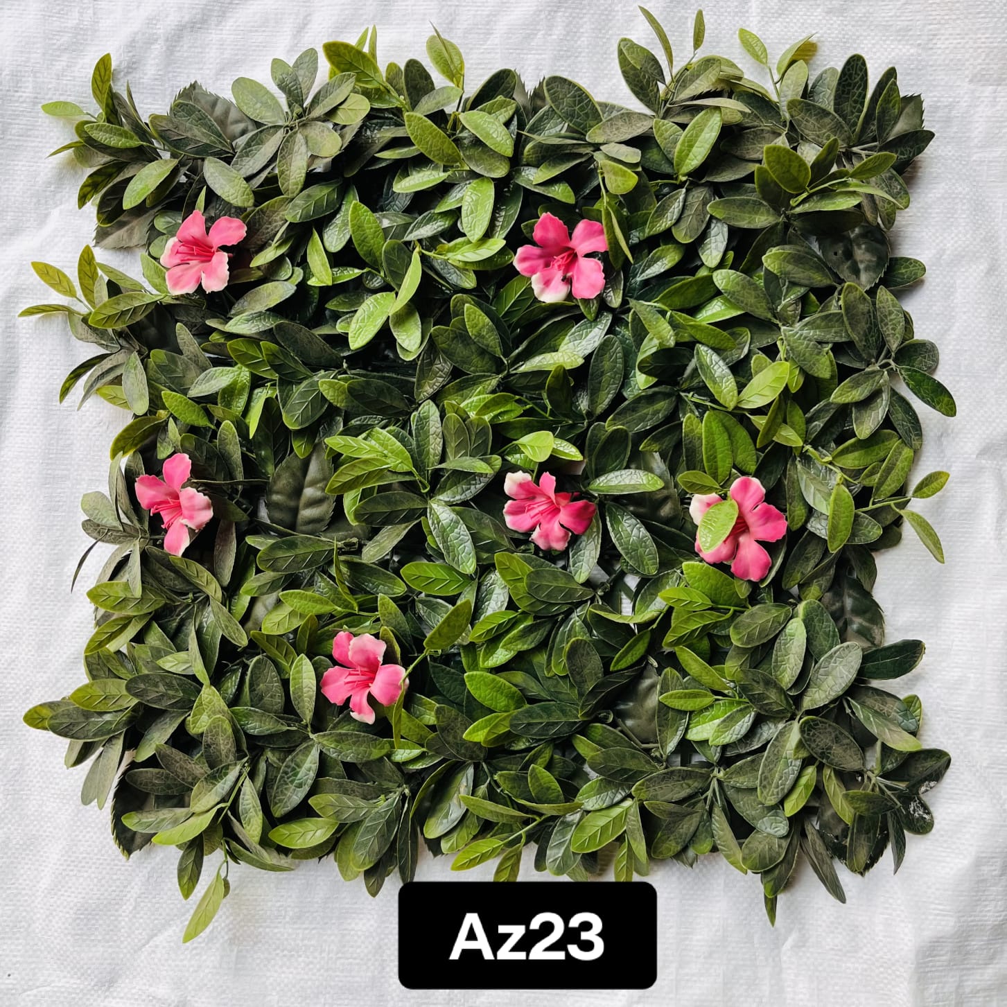Pink Flower Vertical Garden Mat UV Coated