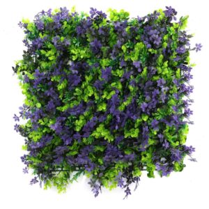 purple green artificial vertical mat