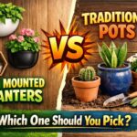 Wall Mounted Planters vs Traditional Pots: Which One Should You Pick?