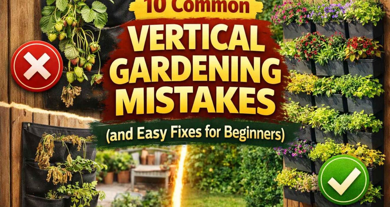 Common Vertical Gardening Mistakes & How to Avoid Them