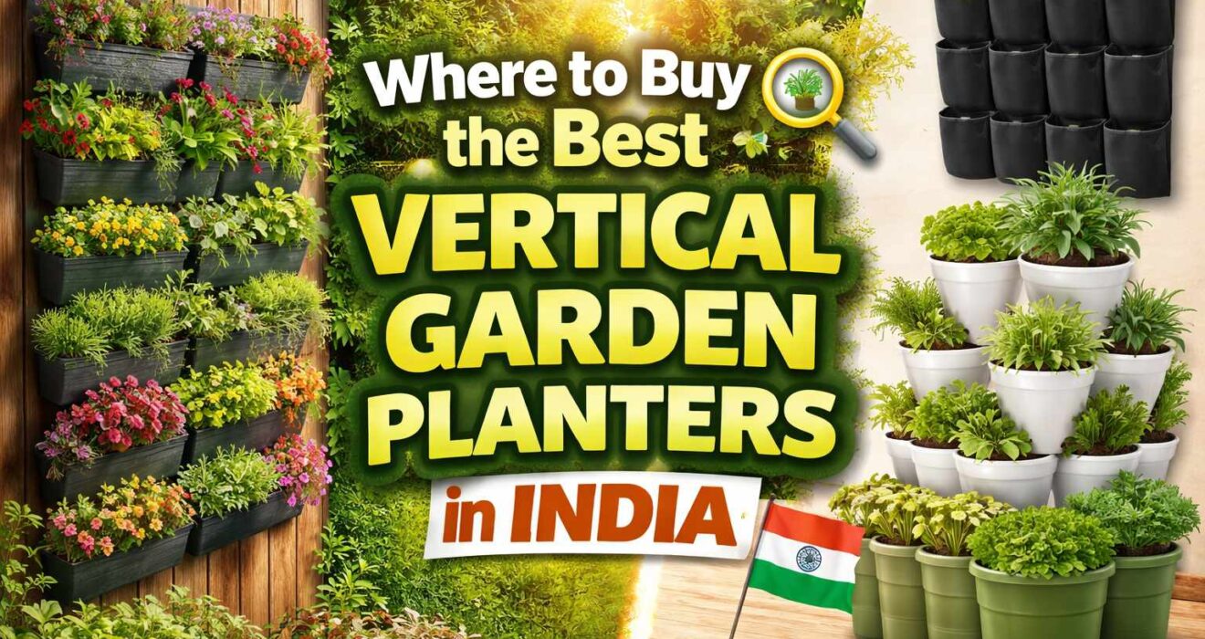 Where to Buy the Best Vertical Garden Planters in India