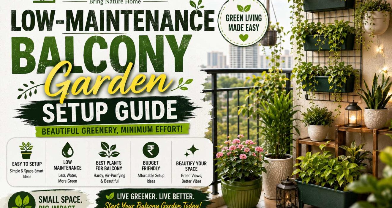 Low-Maintenance Balcony