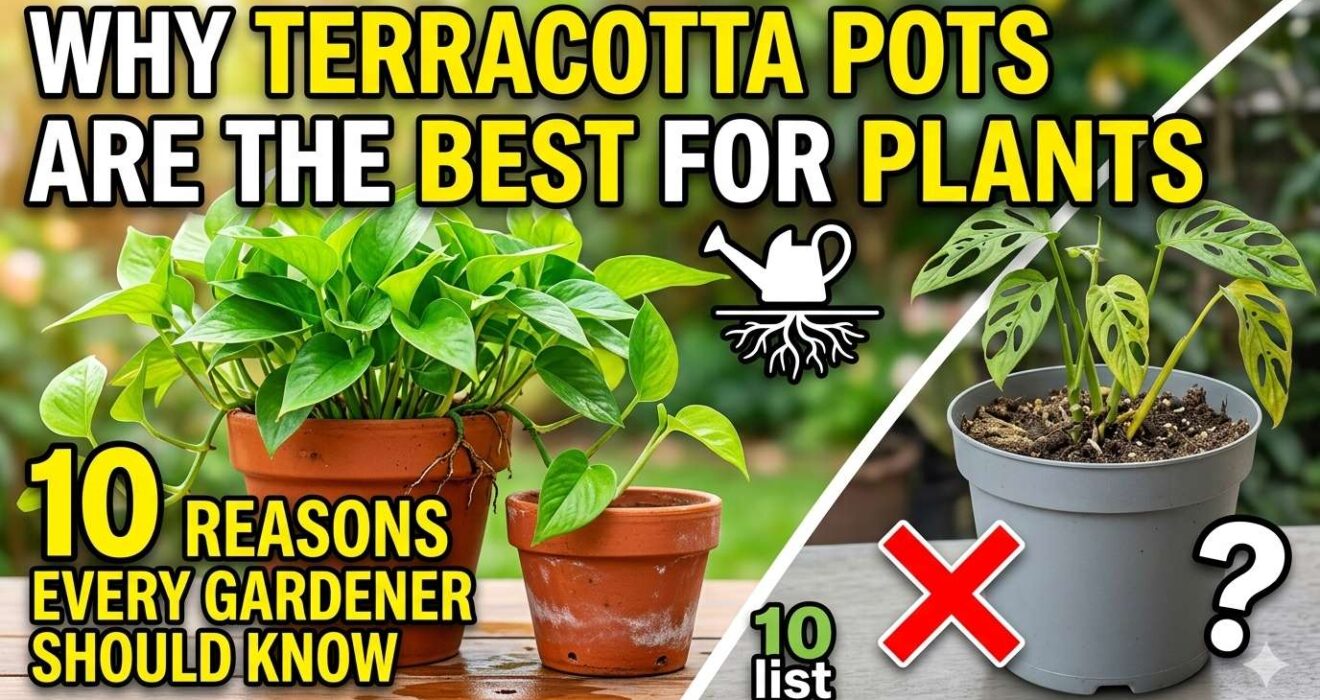 Why Terracotta Pots Are the Best for Plants