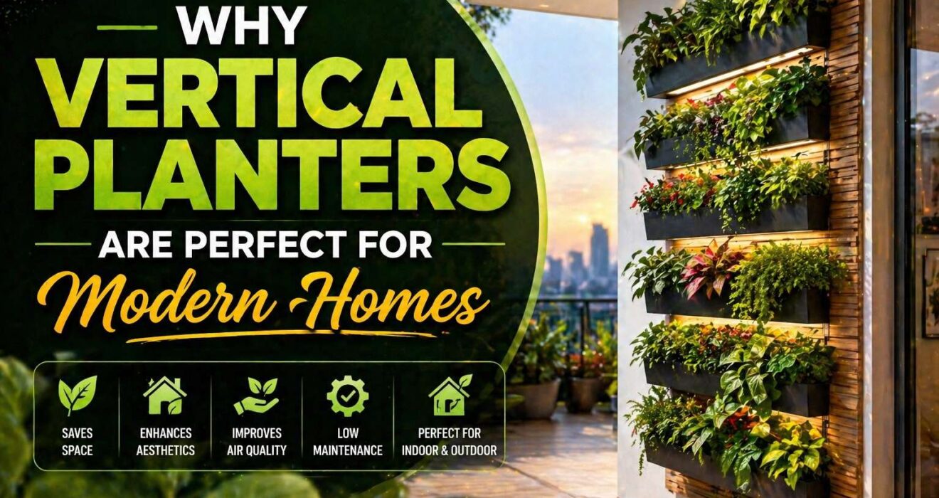 Why Vertical Planters Are Perfect for Modern Homes