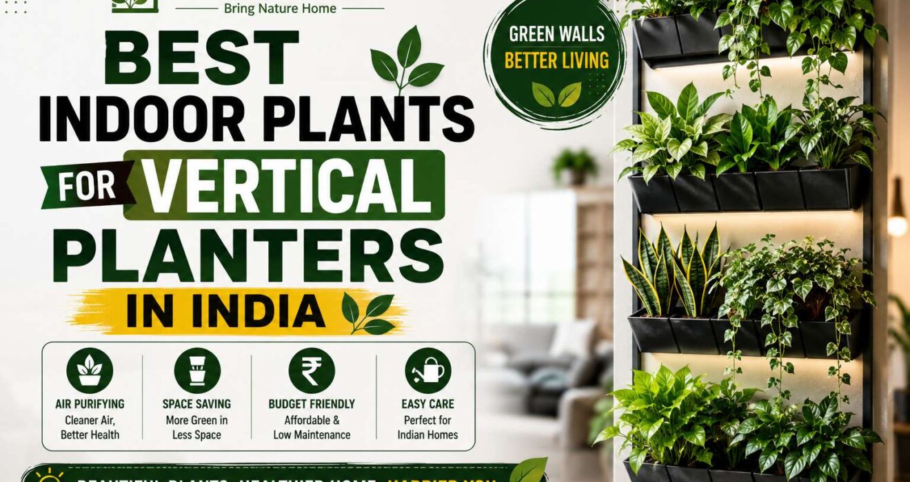 Best Indoor Plants for Vertical Planters