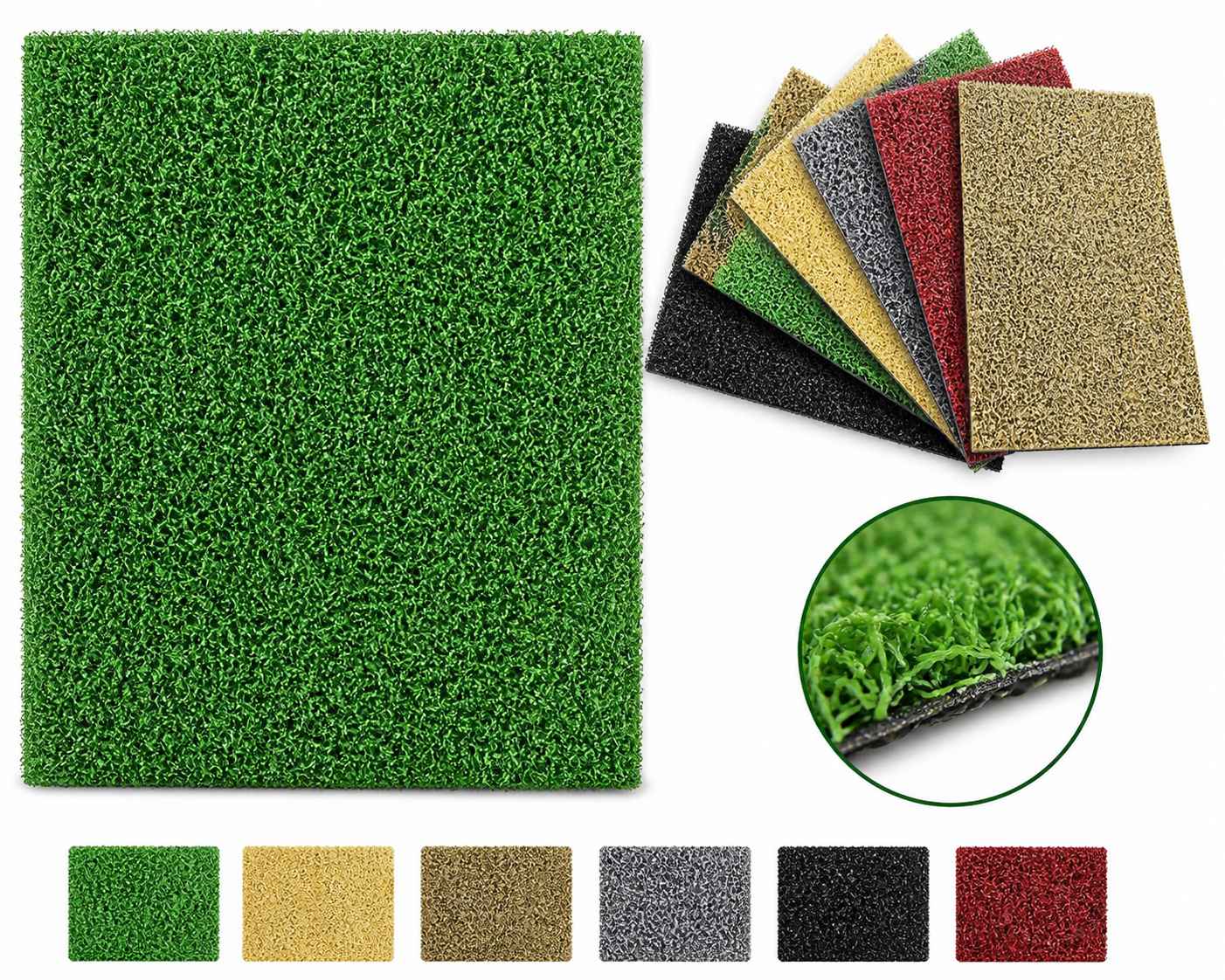 10 mm Mono Grass Multicolor