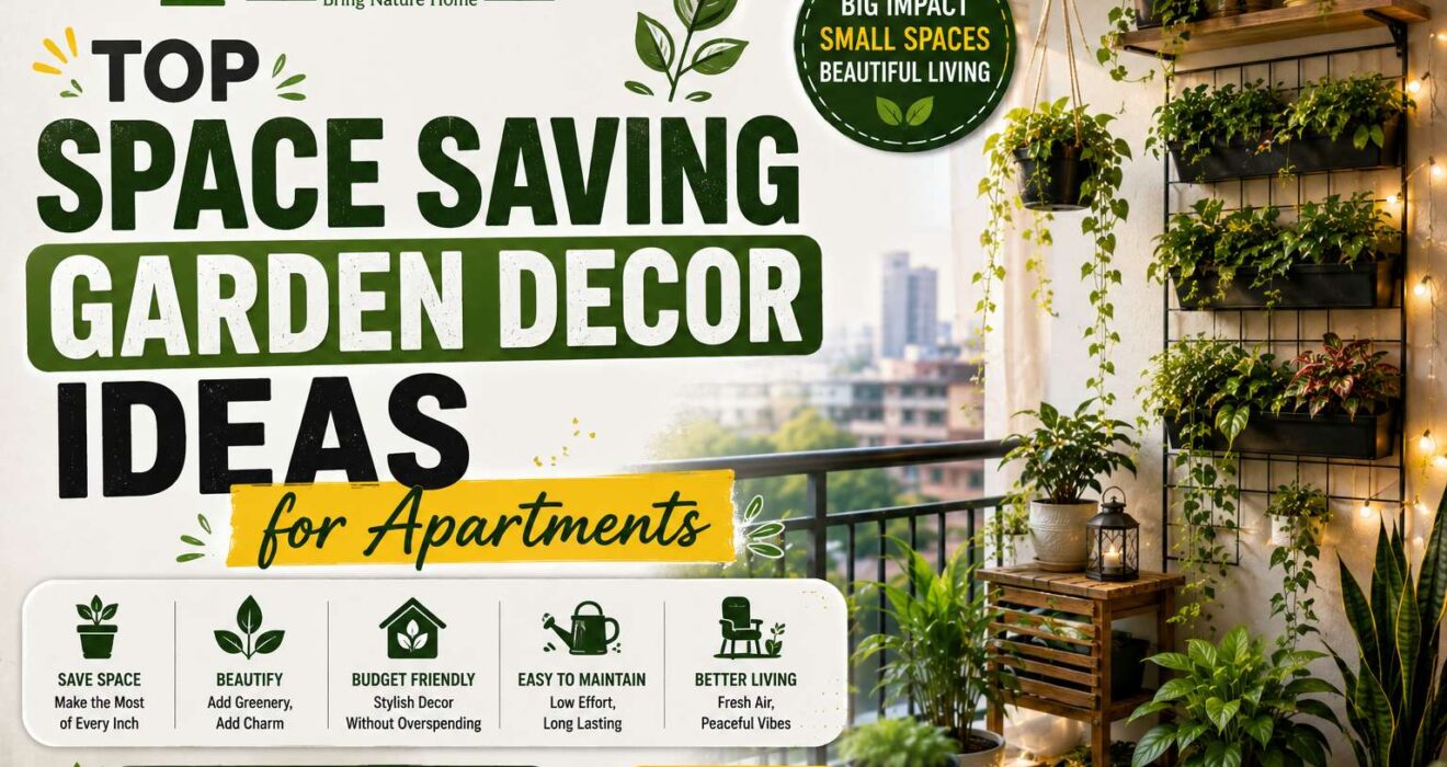 Space Saving Garden Decor Ideas